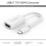 H5 usb-c Type To HDMI MacBook转HDMI转接线 高清转换器